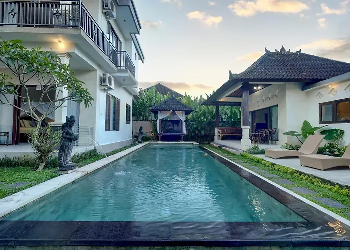 Queen Bisma Villa - 6Br Villa - 10 Min Walking To Ubud Center